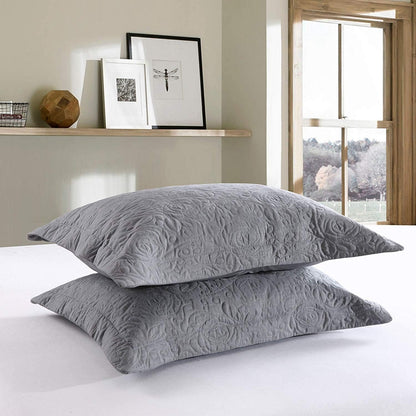 Housse de coussin brodée Porch &amp; Den Manor (lot de 2)