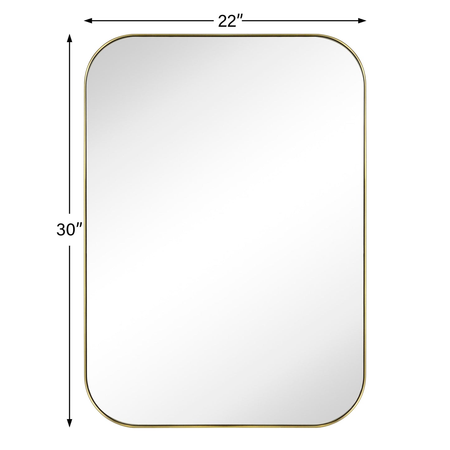 Miroirs muraux ronds en métal chic et moderne du milieu du siècle TEHOME