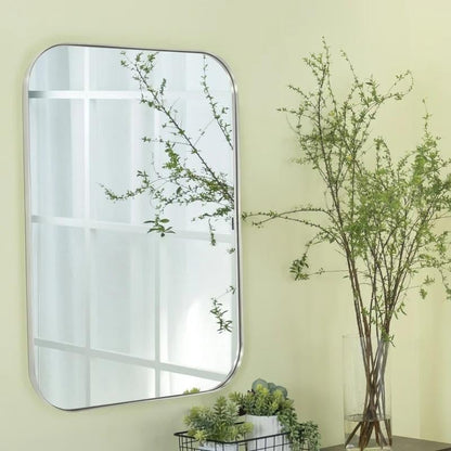 Miroirs muraux ronds en métal chic et moderne du milieu du siècle TEHOME