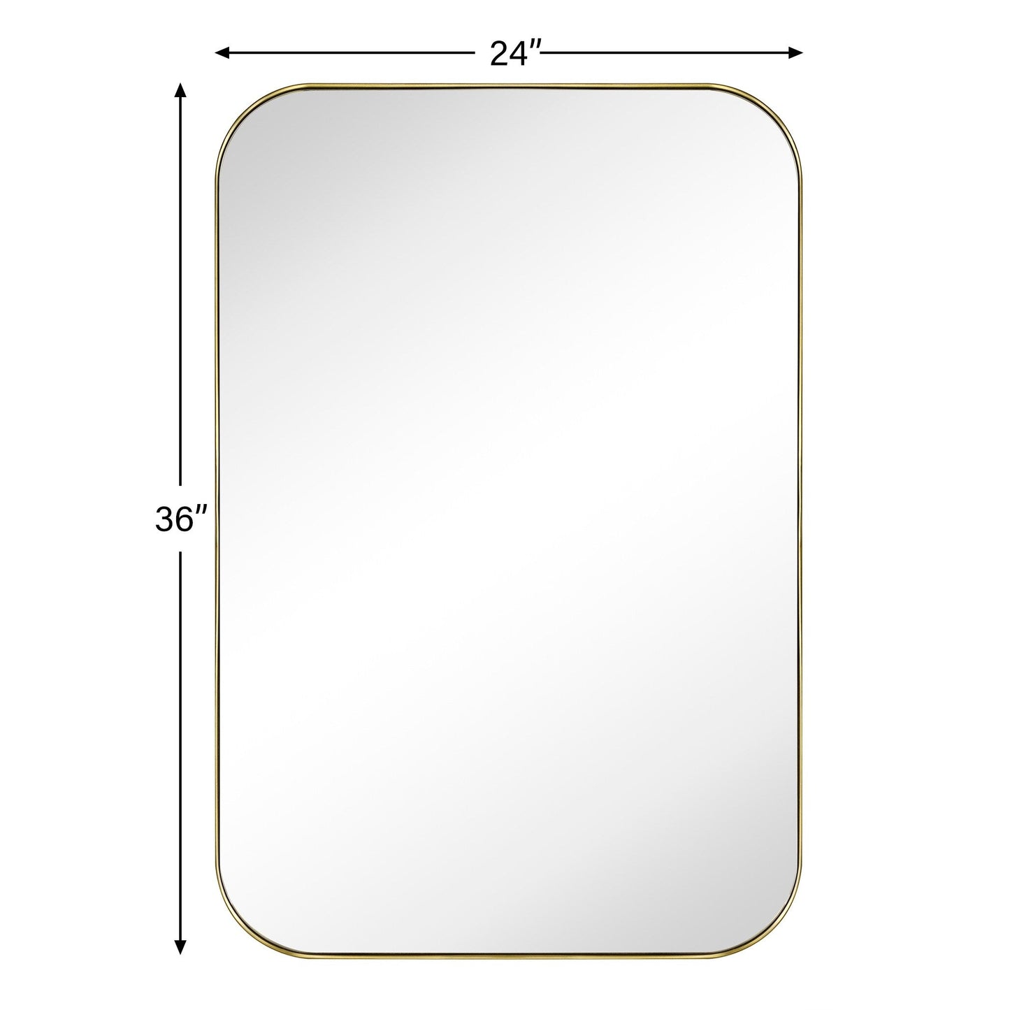 Miroirs muraux ronds en métal chic et moderne du milieu du siècle TEHOME