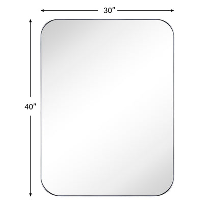 Miroirs muraux ronds en métal chic et moderne du milieu du siècle TEHOME