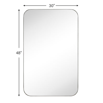 Miroirs muraux ronds en métal chic et moderne du milieu du siècle TEHOME