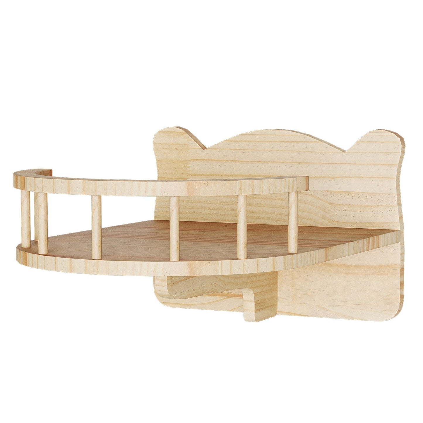 Ensemble d'étagères murales pour chat Moasis, ensemble d'escalade en bois pour chat