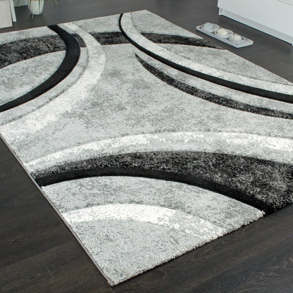 Tapis moderne pour salon, motif abstrait