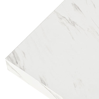 Console moderne dorée avec plateau en marbre pour entrée et couloir