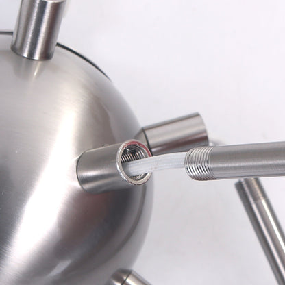 Lustre moderne Spoutnik à 10 lumières, plafonnier réglable pour cuisine, salle à manger, salon, chambre à coucher - N/A