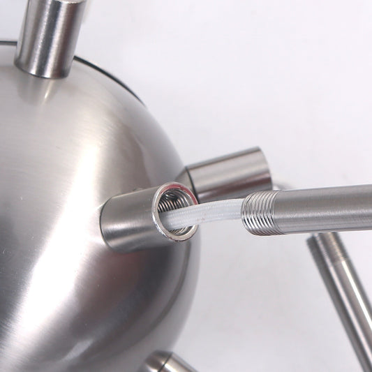 Lustre moderne Spoutnik à 10 lumières, plafonnier réglable pour cuisine, salle à manger, salon, chambre à coucher - N/A