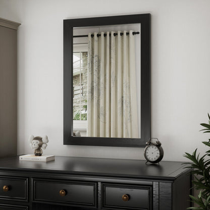 Miroirs muraux modernes, miroir rectangulaire avec cadre en bois, miroir de salle de bain, miroir de grange, miroir de porte de grange avec plusieurs tailles