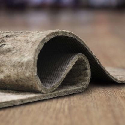 Mohawk Home Tapis antidérapant en feutre épais de 1,27 cm, réversible - Gris