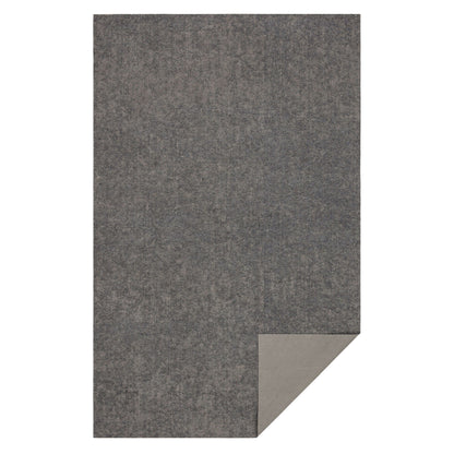 Mohawk Home Tapis antidérapant en feutre à profil bas, réversible - Gris