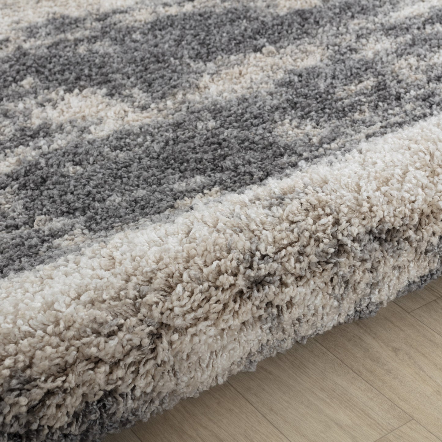 Noori Rug Lux Madison Tapis à poils longs abstrait 5,1 cm