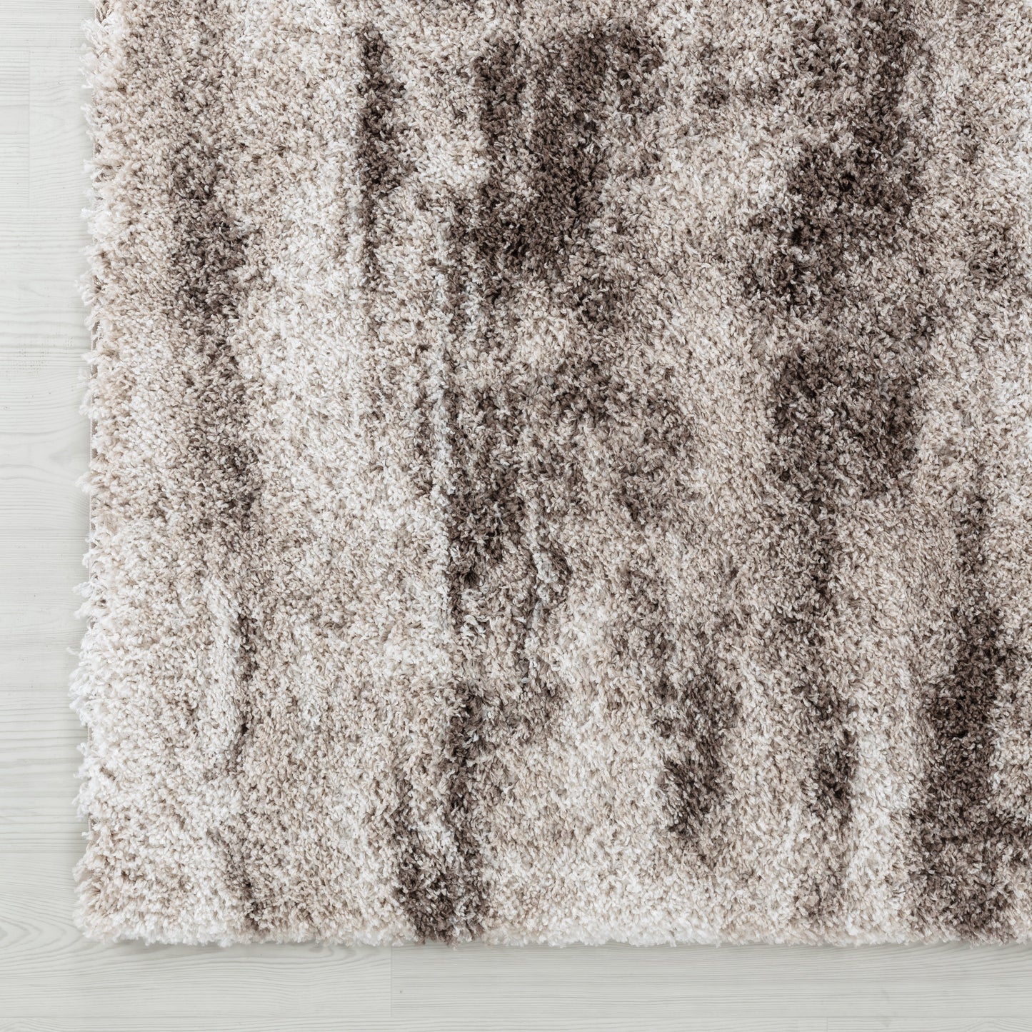 Noori Rug Lux Madison Tapis à poils longs abstrait 5,1 cm