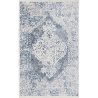 Tapis persan vieilli Nourison Abby lavable en machine pour l'intérieur uniquement