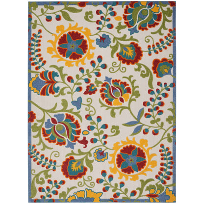 Tapis floral d'intérieur/extérieur Nourison Alice