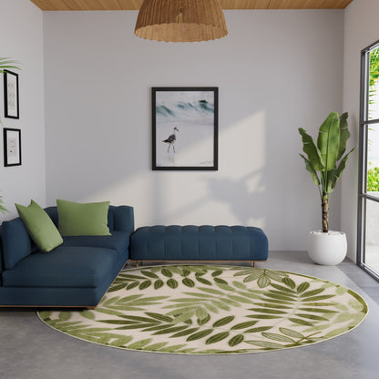 Tapis floral d'intérieur/extérieur Nourison Alice