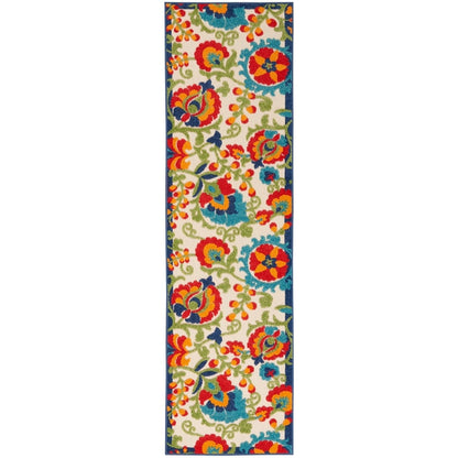 Tapis floral d'intérieur/extérieur Nourison Alice