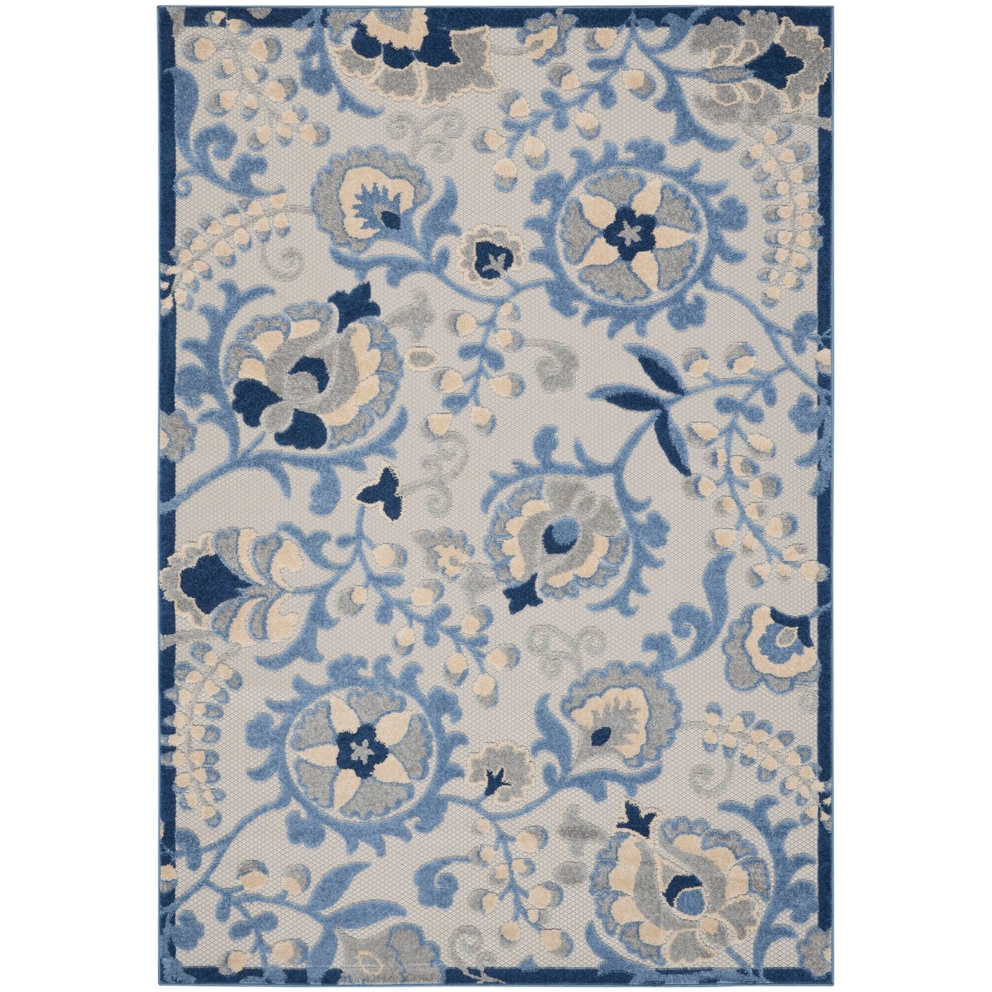 Tapis floral d'intérieur/extérieur Nourison Alice