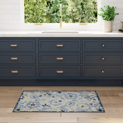 Tapis floral d'intérieur/extérieur Nourison Alice