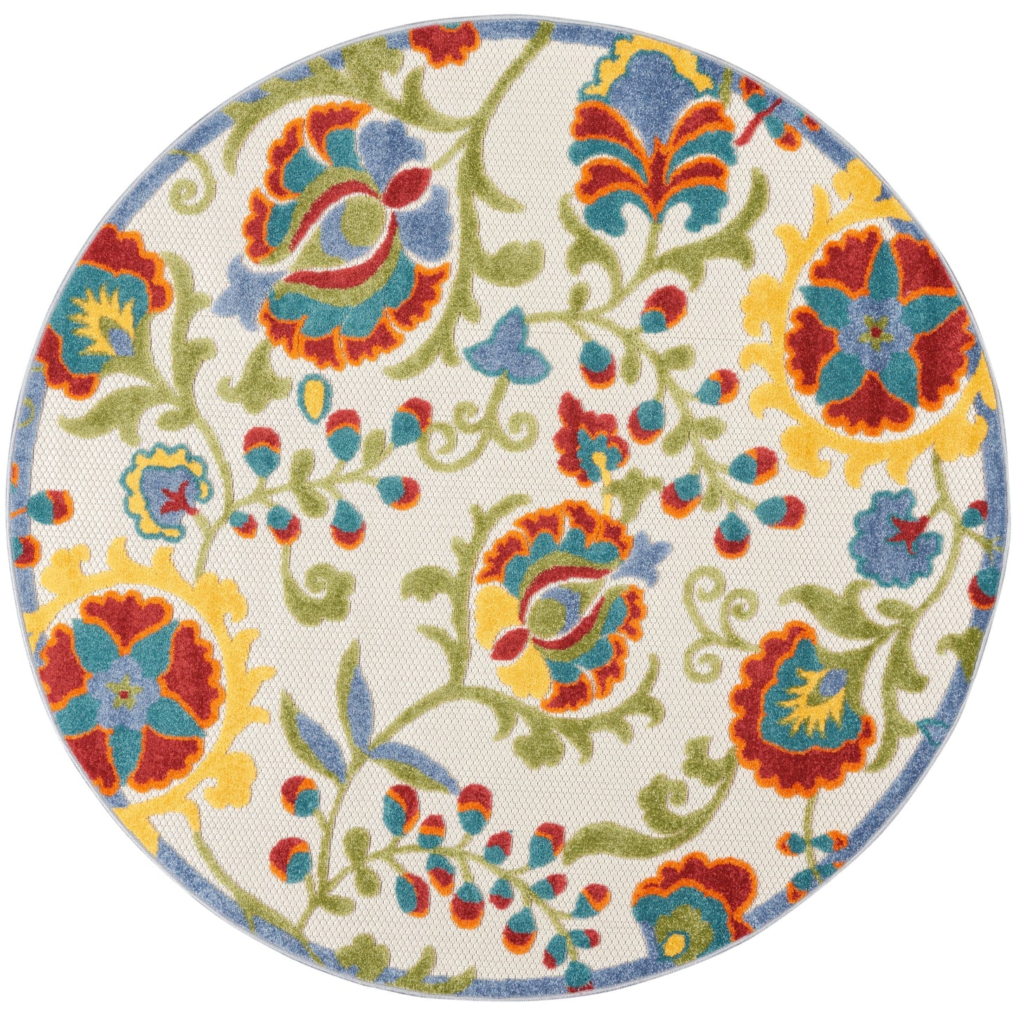 Tapis floral d'intérieur/extérieur Nourison Alice