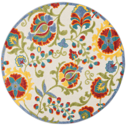 Tapis floral d'intérieur/extérieur Nourison Alice