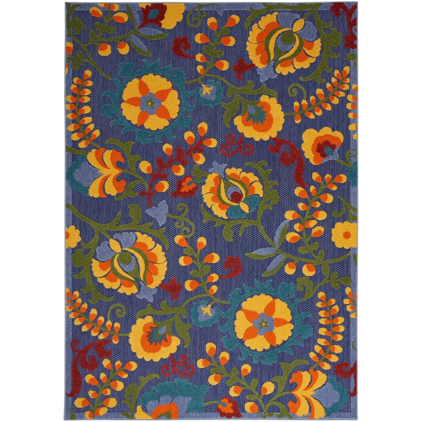 Tapis floral d'intérieur/extérieur Nourison Alice