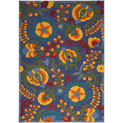 Tapis floral d'intérieur/extérieur Nourison Alice