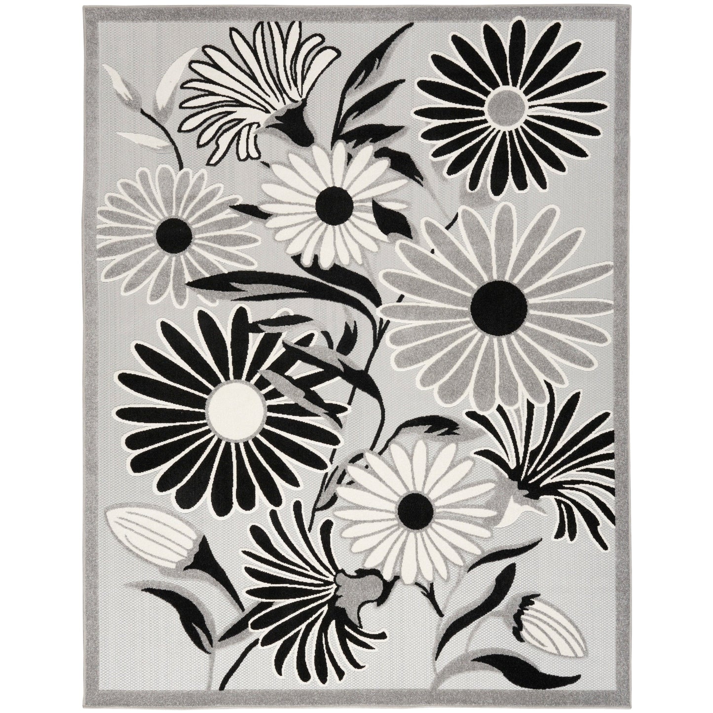 Tapis floral d'intérieur/extérieur Nourison Aloha