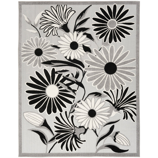 Tapis floral d'intérieur/extérieur Nourison Aloha
