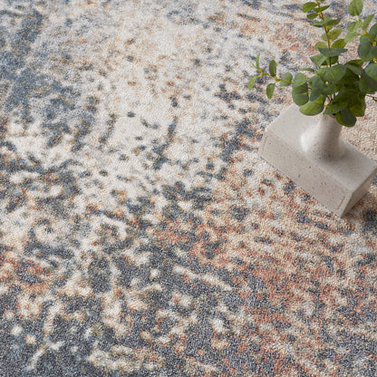 Tapis abstrait lavable en machine Nourison Astra