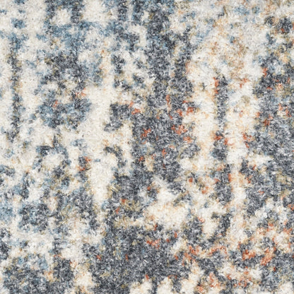 Tapis abstrait lavable en machine Nourison Astra