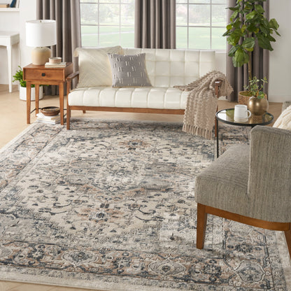 Tapis médaillon persan classique Nourison Concerto.