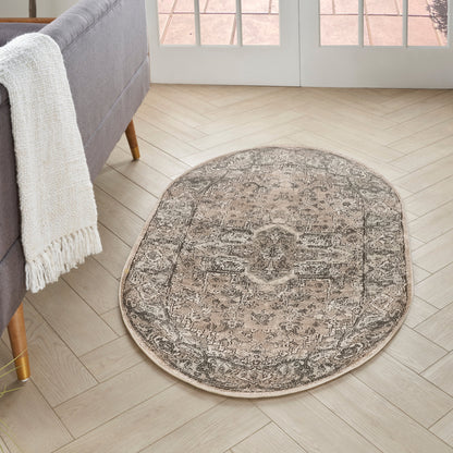 Tapis médaillon persan classique Nourison Concerto.