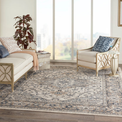 Tapis médaillon persan classique Nourison Concerto.