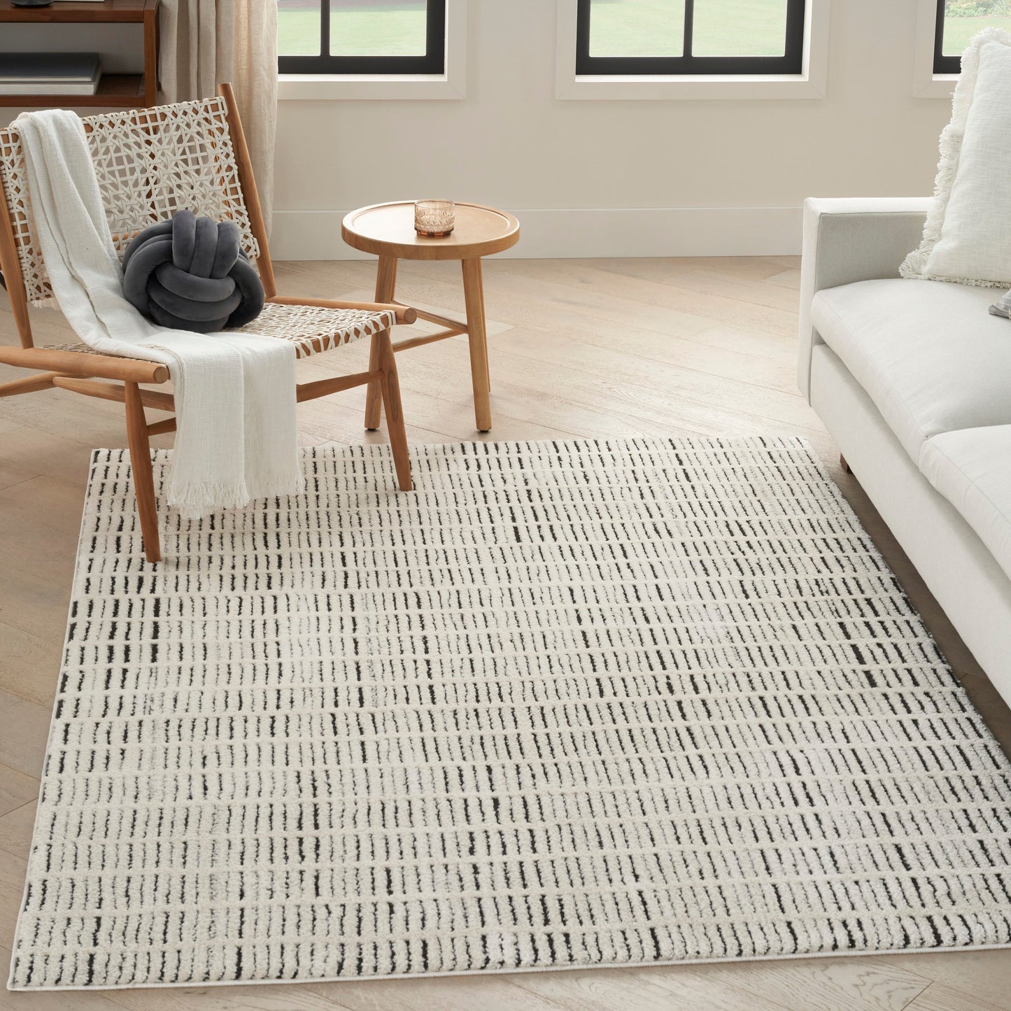Tapis d'intérieur abstrait moderne et confortable Nourison