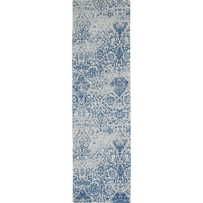 Tapis contemporain Nourison Damask vieilli