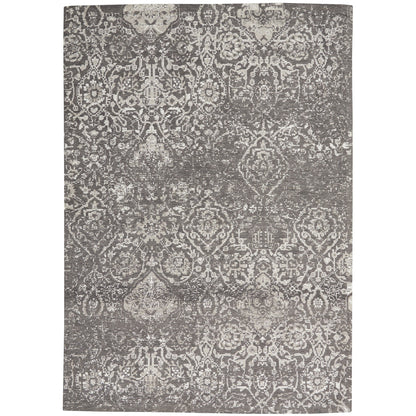 Tapis contemporain Nourison Damask vieilli