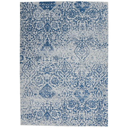 Tapis contemporain Nourison Damask vieilli