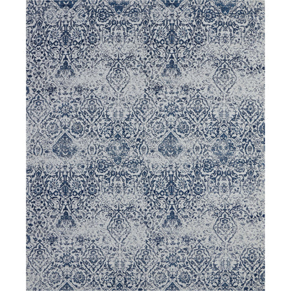 Tapis contemporain Nourison Damask vieilli