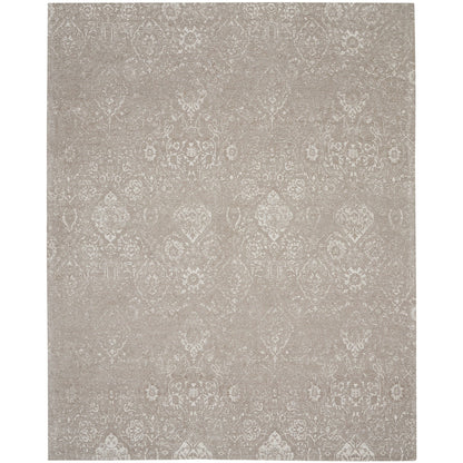 Tapis contemporain Nourison Damask vieilli