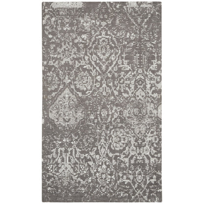 Tapis contemporain Nourison Damask vieilli