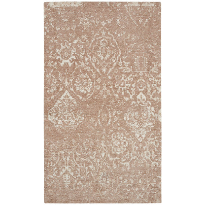 Tapis contemporain Nourison Damask vieilli