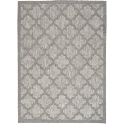 Tapis marocain en treillis Nourison, facile d'entretien, pour intérieur et extérieur