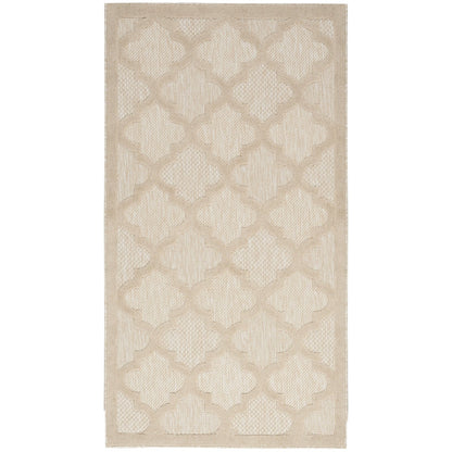 Tapis marocain en treillis Nourison, facile d'entretien, pour intérieur et extérieur