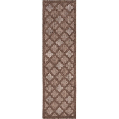 Tapis marocain en treillis Nourison, facile d'entretien, pour intérieur et extérieur