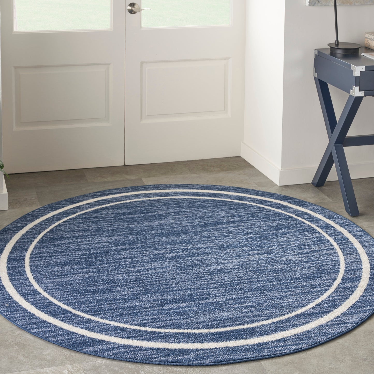 Tapis uni d'intérieur/extérieur Nourison Essentials