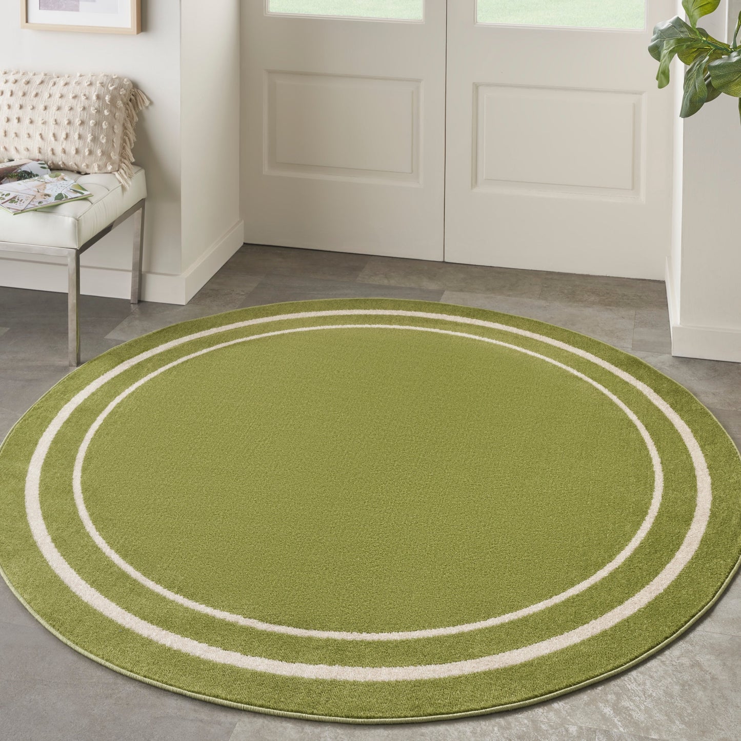 Tapis uni d'intérieur/extérieur Nourison Essentials