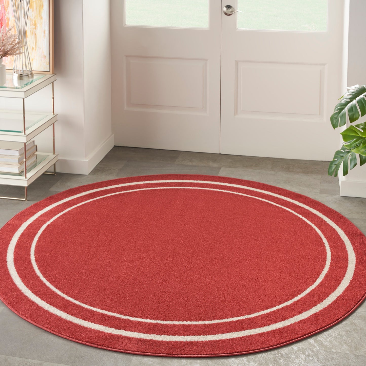Tapis uni d'intérieur/extérieur Nourison Essentials
