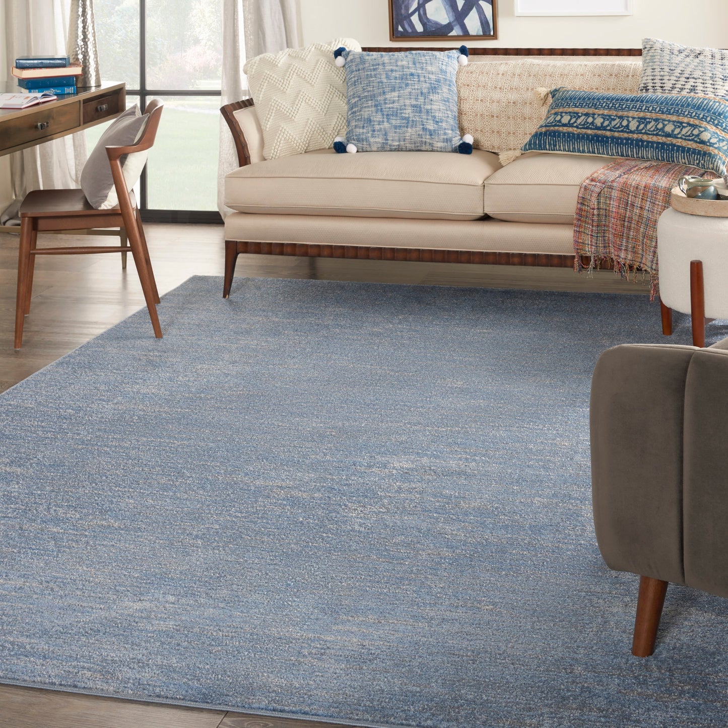 Tapis contemporain d'intérieur/extérieur Nourison Essentials