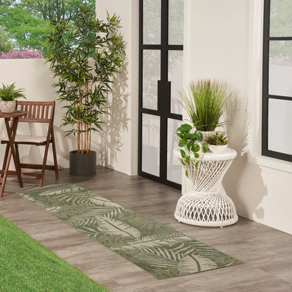 Tapis d'intérieur/extérieur nature Nourison Garden Oasis