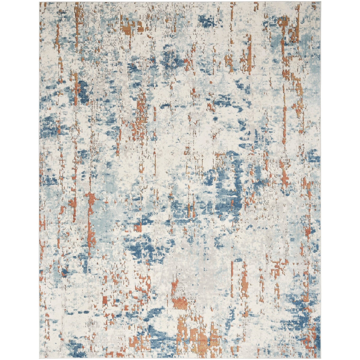 Tapis abstrait d'intérieur Nourison Quarry